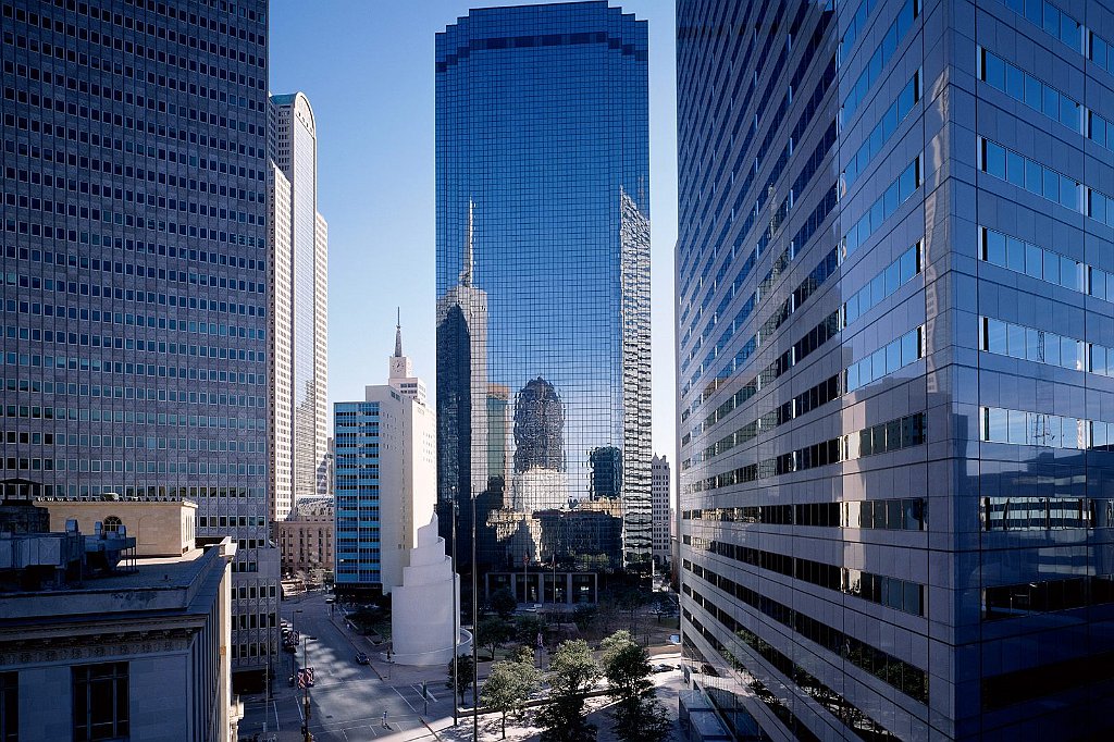 Between the Skyscrapers, Dallas, Texas